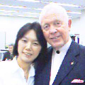 [写真] トニーブザン氏と矢嶋美由希